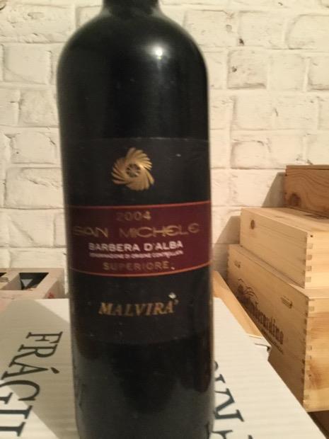 2007 Malvira Barbera d Alba Superiore San Michele CellarTracker