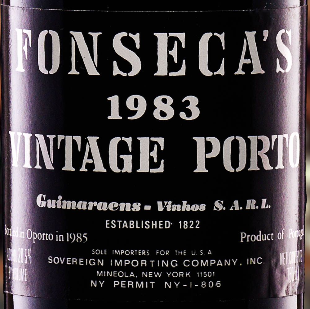 1983 Fonseca Porto Vintage - CellarTracker