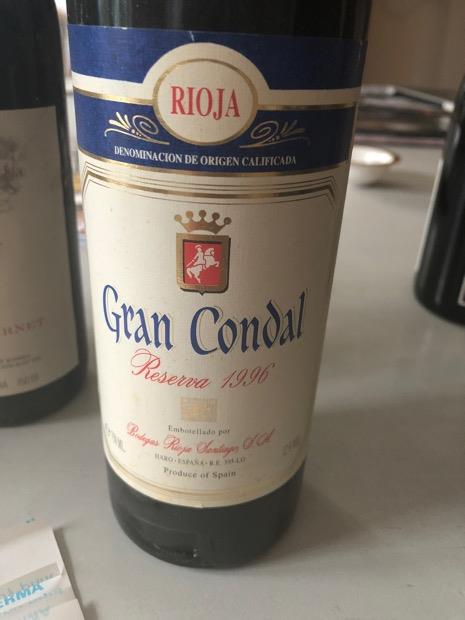 1978 Bodegas Rioja Santiago Rioja Reserva Gran Condal