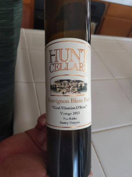 2013 Hunt Cellars Sauvignon Blanc Starlight Concerto Destiny Vineyards