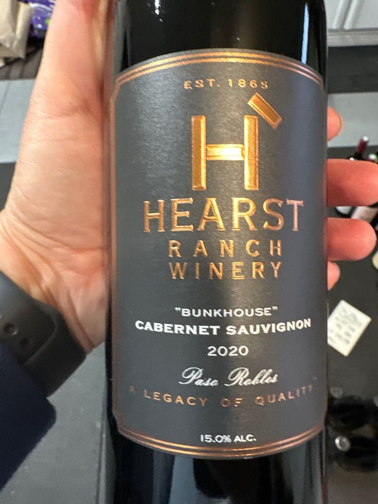 2020 Hearst Ranch Winery Sauvignon Bunkhouse, USA, California