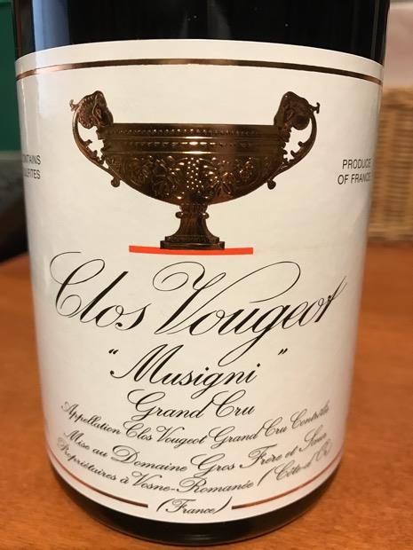 2009 Gros Frère et Sœur Clos Vougeot Musigni - CellarTracker