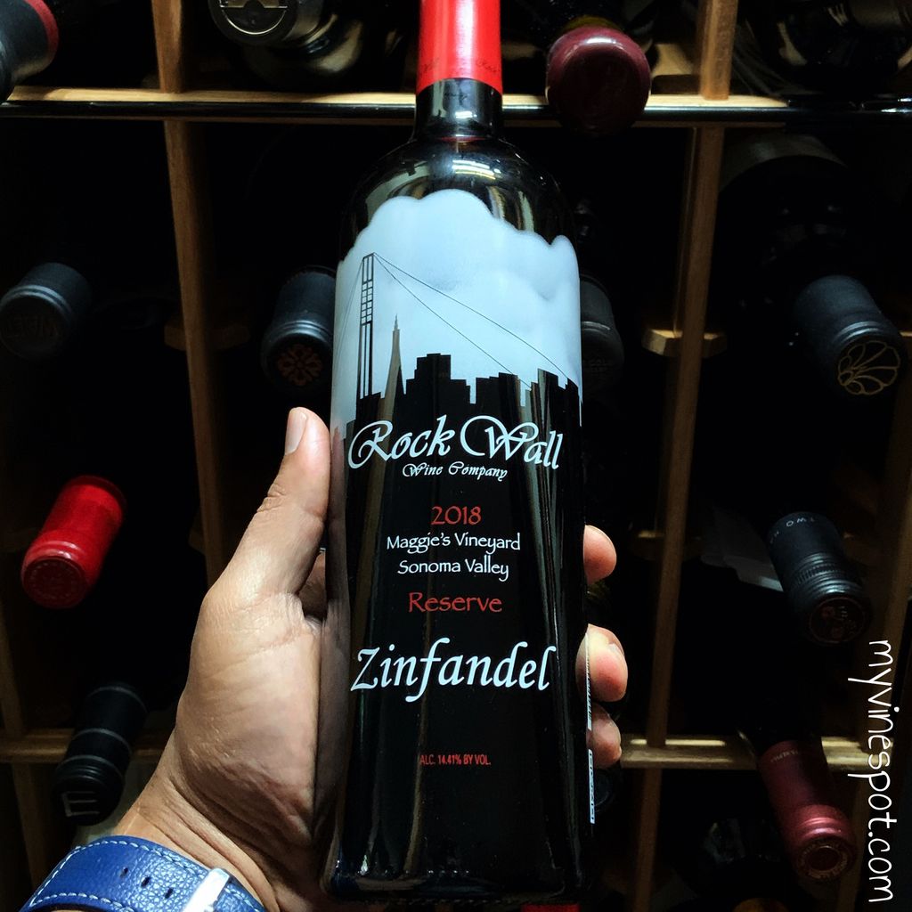2018 Rock Wall Wine Co. Zinfandel Reserve Zinfandel Maggie’s Vineyard