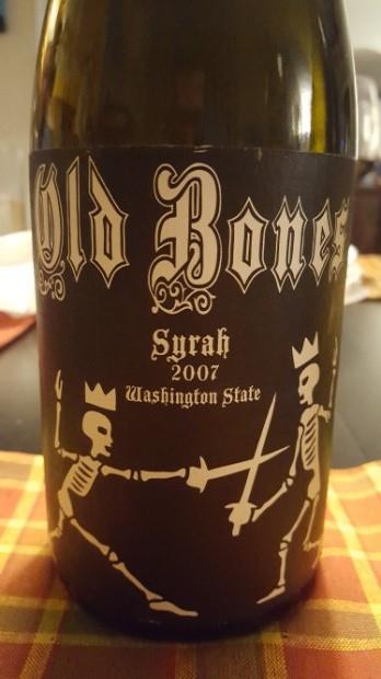 2007 K Vintners Syrah Old Bones - CellarTracker