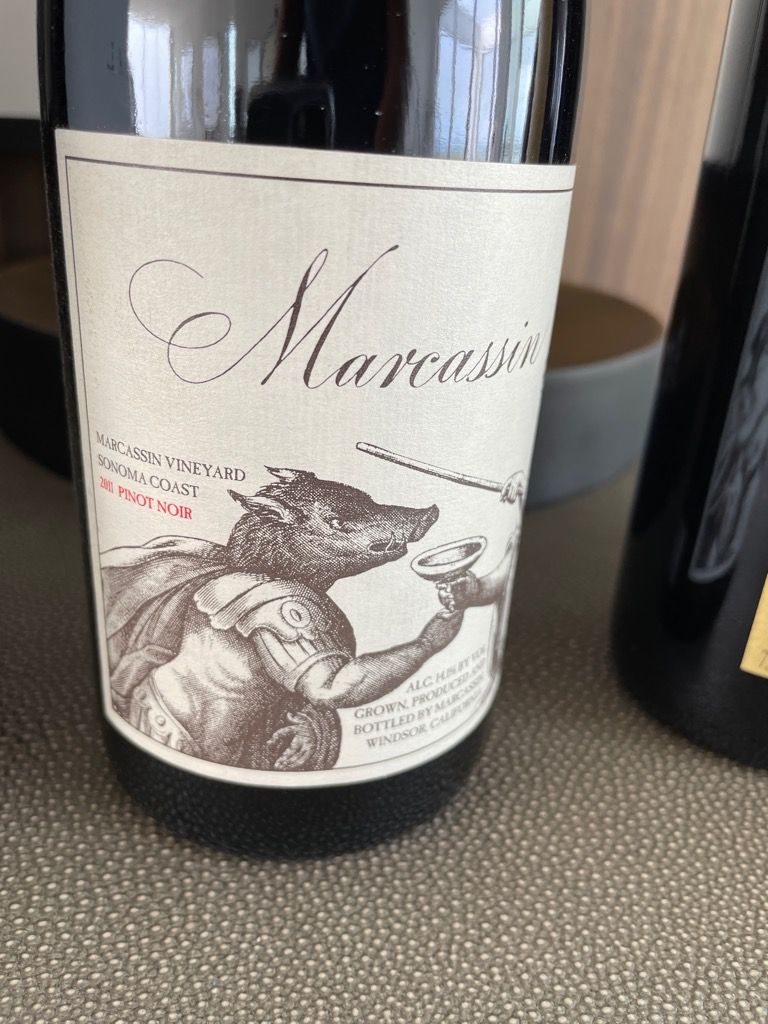 2011 Marcassin Pinot Noir Marcassin Vineyard - CellarTracker