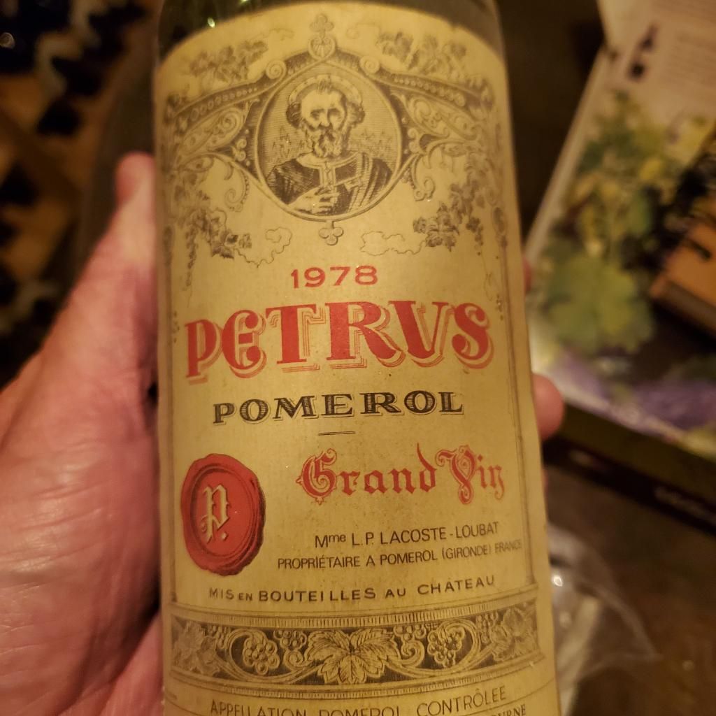 1978 Pétrus - CellarTracker