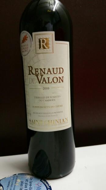 2010 La Cave des Vignerons de Saint Chinian Saint-Chinian Renaud de ...