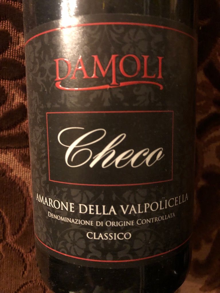 2017 damoli Amarone della Valpolicella Classico Checo - CellarTracker