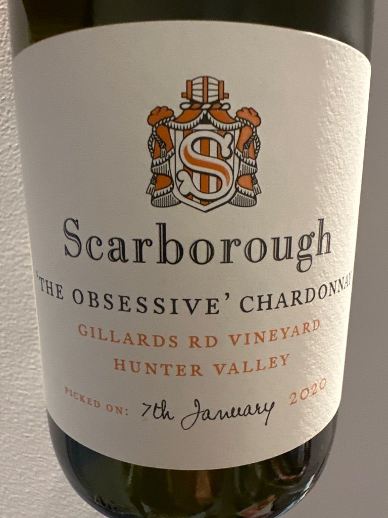 2020 Scarborough Wine Co Chardonnay The Obsessive Gillards Road