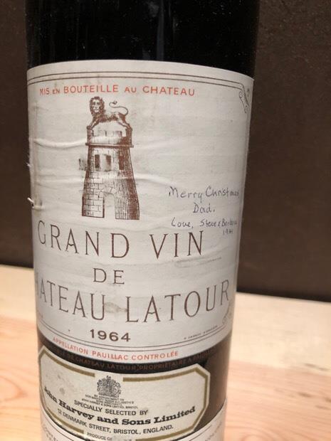 1962 Château Latour Grand Vin - CellarTracker