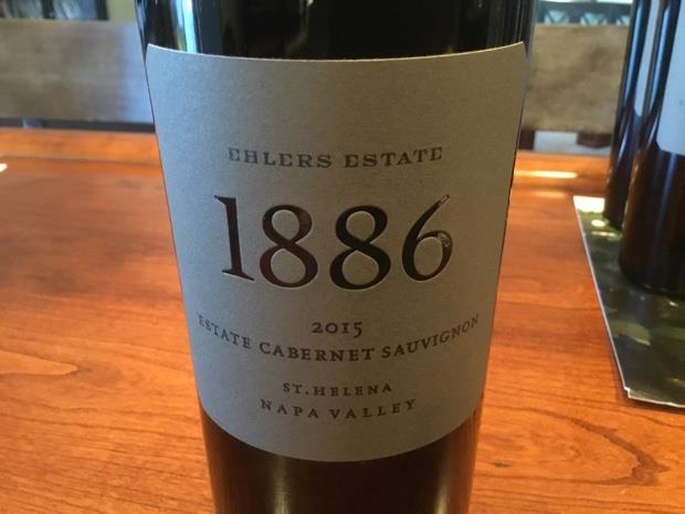 2015 Ehlers Estate Cabernet Sauvignon 