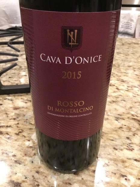 2015 Cava d'Onice Brunello di Montalcino, Italy, Tuscany, Montalcino ...