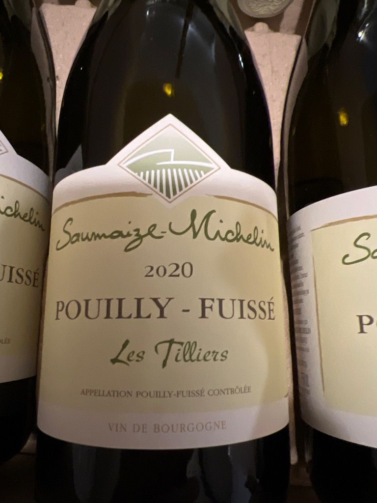 2022 Domaine Saumaize-Michelin Pouilly-Fuissé Les Tilliers