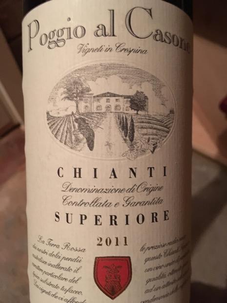 2011 Poggio al Casone Chianti Superiore, Italy, Tuscany, Chianti ...