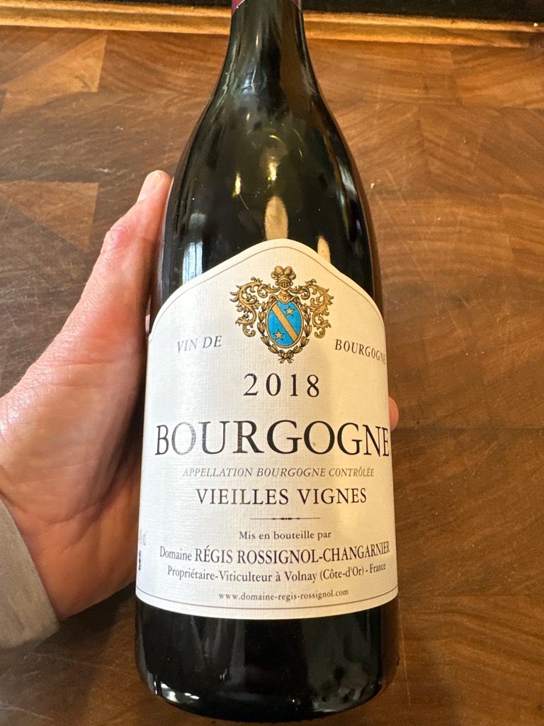 2018 Domaine Regis Rossignol-Changarnier Bourgogne Vieilles Vignes