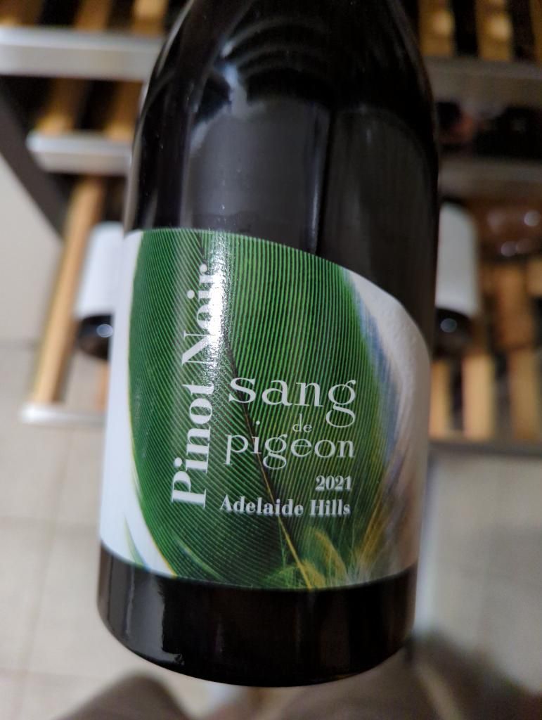 2024 Michael Hall Pinot Noir Sang de Pigeon, Australia, South Australia ...