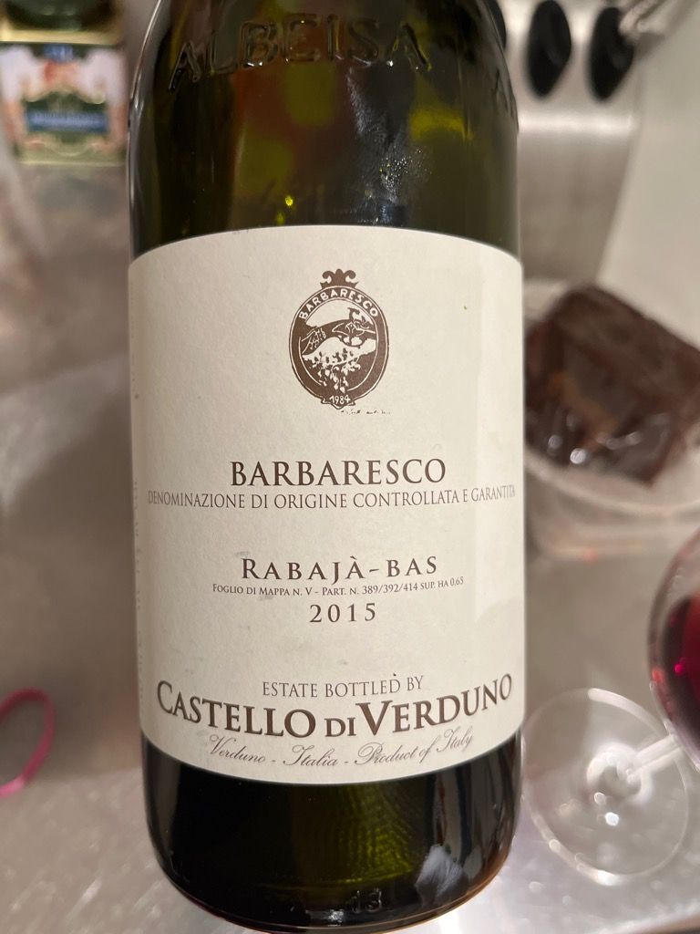 2015 Castello di Verduno Barbaresco Rabajà, Italy, Piedmont, Langhe ...