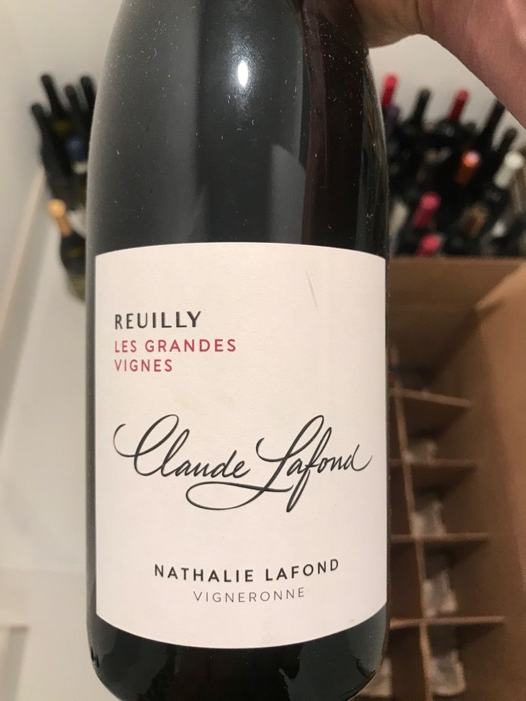 2018 Claude Lafond Reuilly Les Grandes Vignes, France, Loire Valley