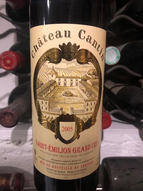 2005 Château Cantin - CellarTracker