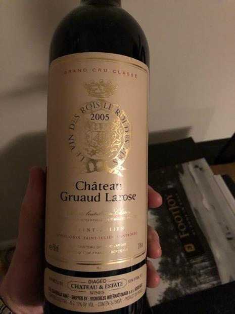 CHATEAU GRUAUD LAROSE（シャトー グリュオ ラローズ）2005 13