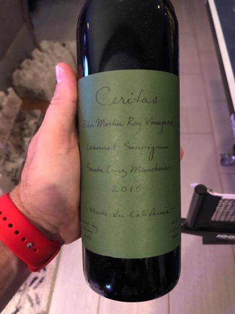 2015 Ceritas Cabernet Sauvignon Peter Martin Ray, USA, California ...