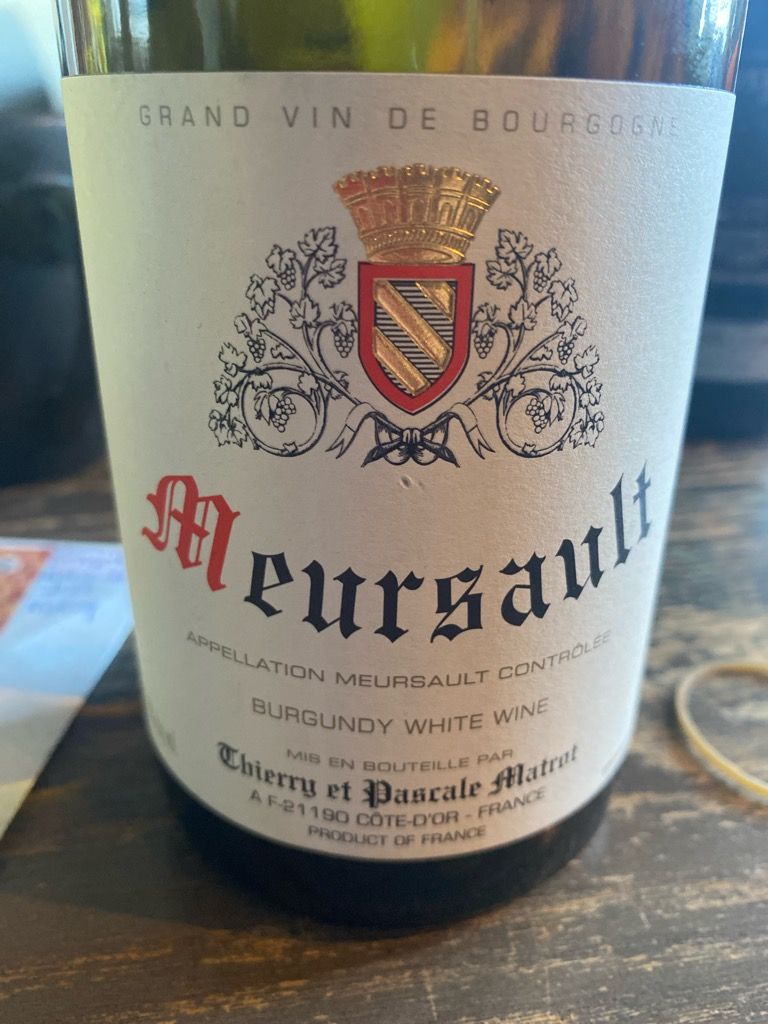 2021 Domaine Matrot Meursault - CellarTracker