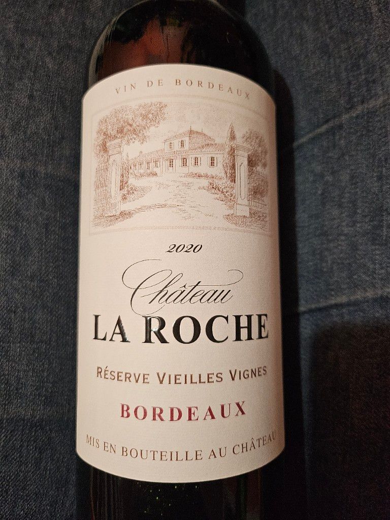 Chateau de la Roche 赤ワイン 2020 Château La Roche Réserve Vieilles Vignes La Roche - CellarTracker