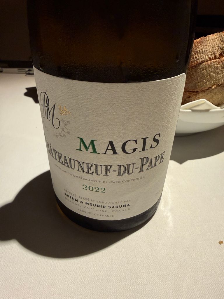 2022 Rotem & Mounir Saouma Châteauneuf-du-Pape Blanc Magis
