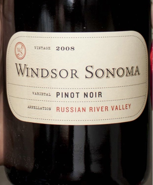 2008 Windsor Sonoma Pinot Noir Russian River Valley, USA, California