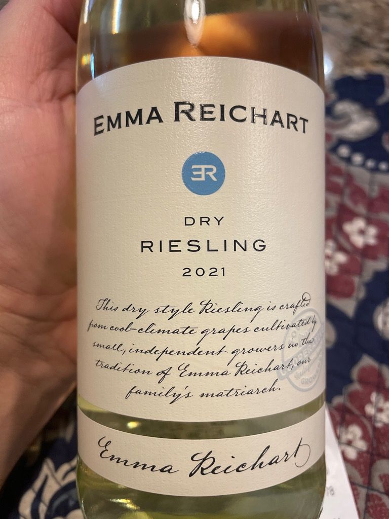 2021 Emma Reichart Dry Riesling, Germany, Rheinhessen CellarTracker