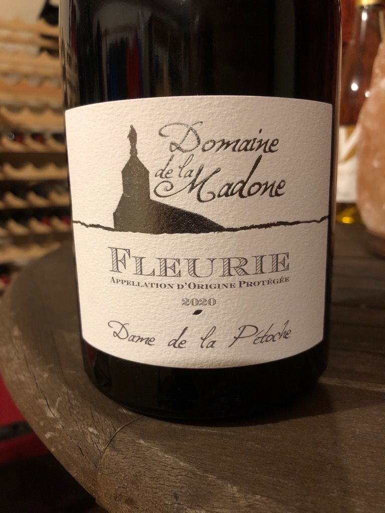 2020 Domaine de la Madone Fleurie Dame de la Pétoche, France, Burgundy ...