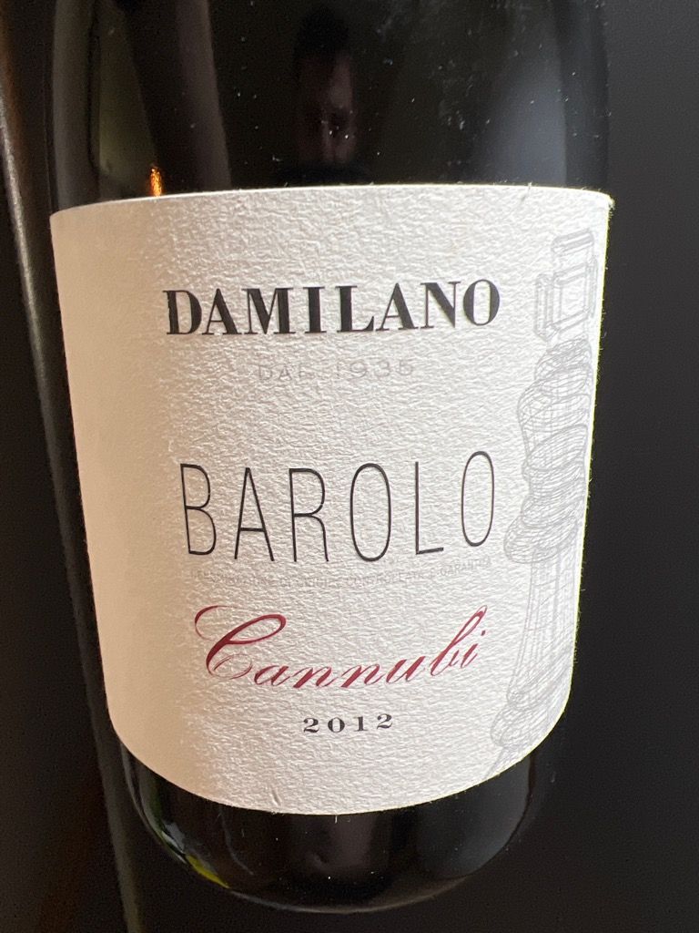 2012 Damilano Barolo Cannubi CellarTracker