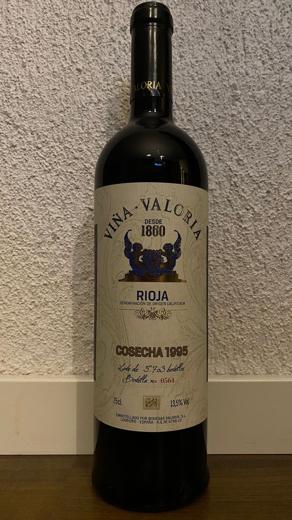 Valoria Rioja 1995 Viña Valoria Rioja, Spain, La Rioja, Rioja - CellarTracker