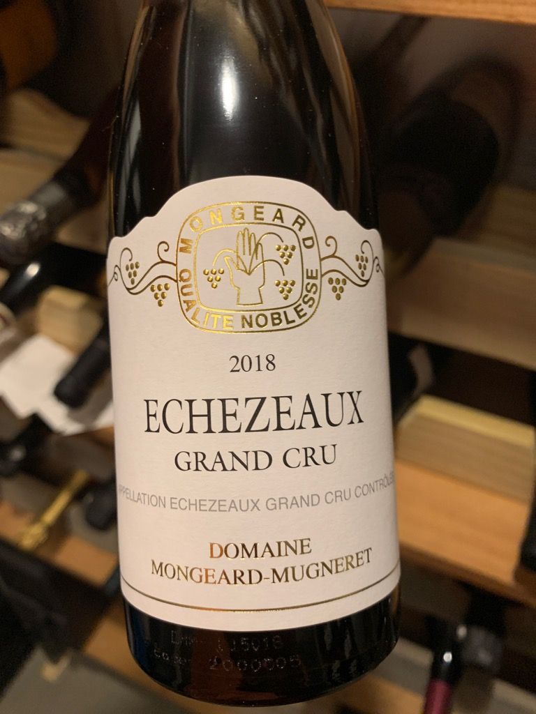 2018 Mongeard-Mugneret Echezeaux, France, Burgundy, Côte de Nuits