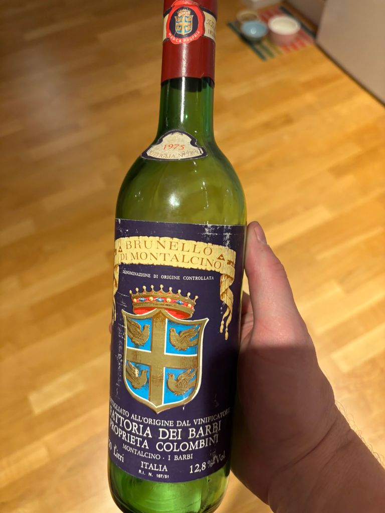 1975 Fattoria dei Barbi Brunello di Montalcino - CellarTracker