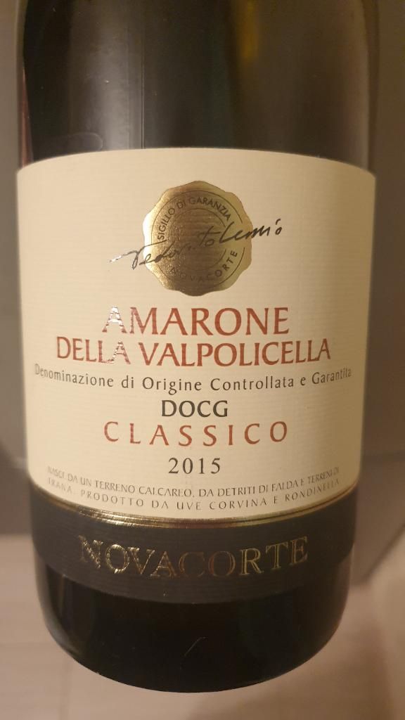 2018 Domus Vini Novacorte Amarone Della Valpolicella Classico Italy