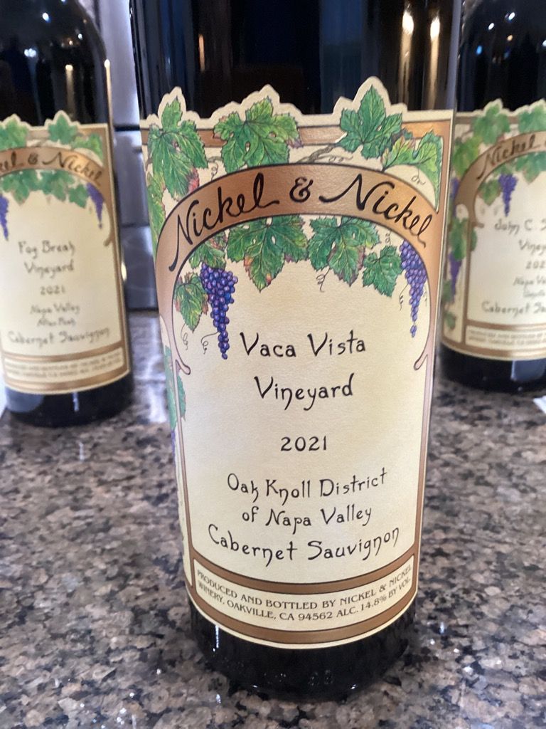 2021 Nickel & Nickel Sauvignon Vaca Vista, USA, California