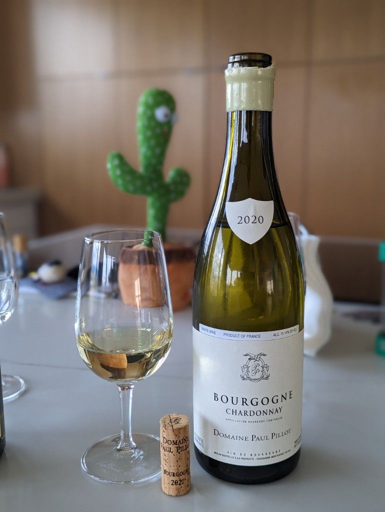 2020 Paul Pillot Chardonnay Bourgogne - CellarTracker