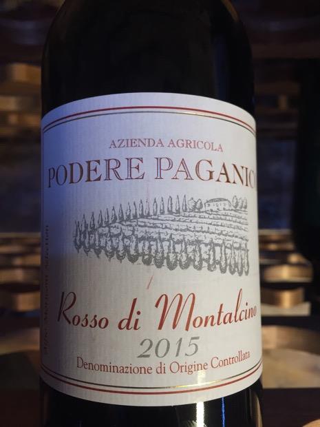 2015 Podere Paganico Rosso di Montalcino, Italy, Tuscany, Montalcino ...