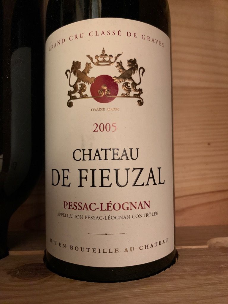 2005 Château de Fieuzal - CellarTracker