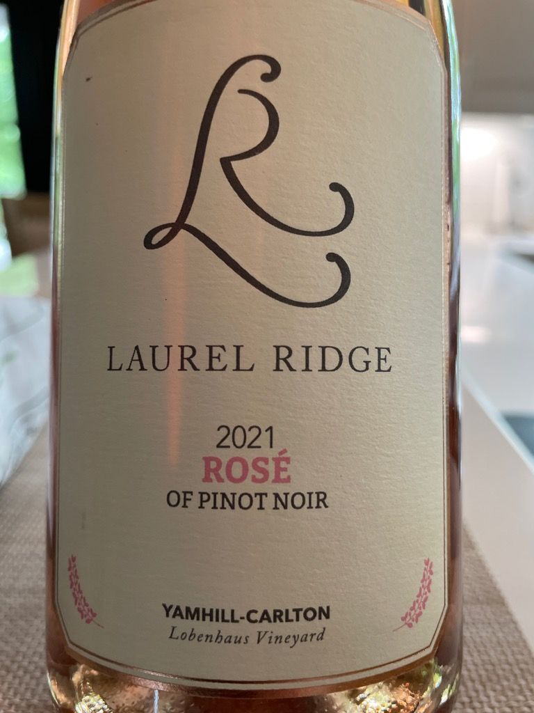 2021 Laurel Ridge Pinot Noir Rosé, USA, Oregon, Willamette Valley CellarTracker