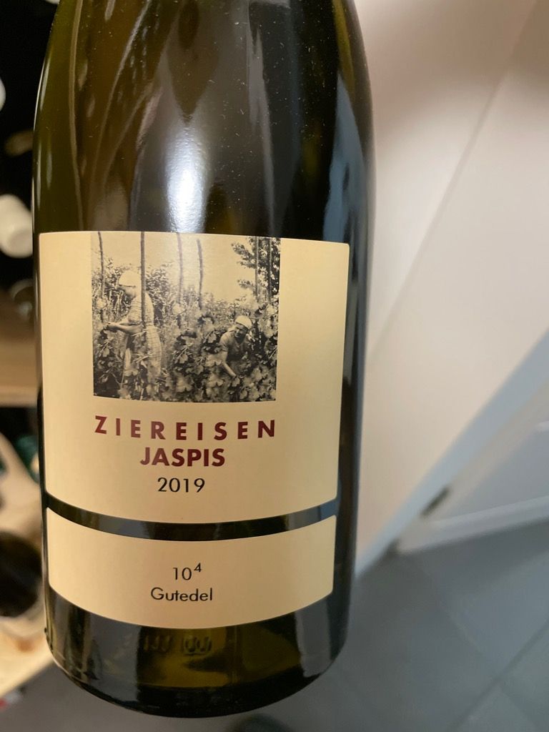 2019 Ziereisen Jaspis Gutedel 104 Alte Reben Germany Baden Cellartracker