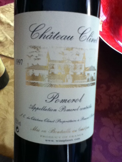 Château Clinet Pomerol 1997 750ml Château Clinet 1997, Pomerol | Christie's