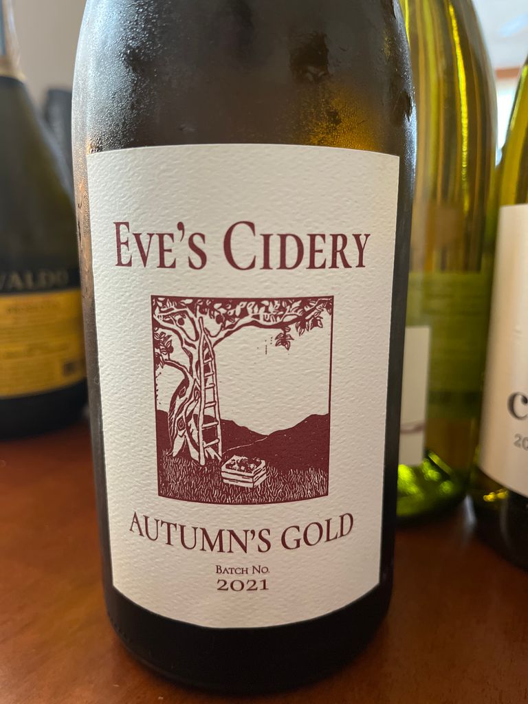 2021 Eve's Cidery Autumn's Gold, USA, New York, Finger Lakes, Cayuga