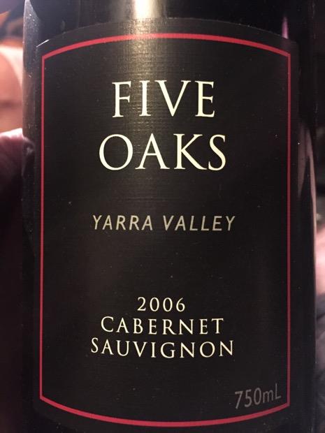 Five oaks outlet wine