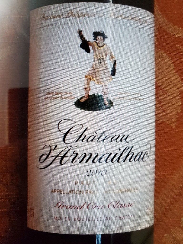 2010 Château d'Armailhac - CellarTracker
