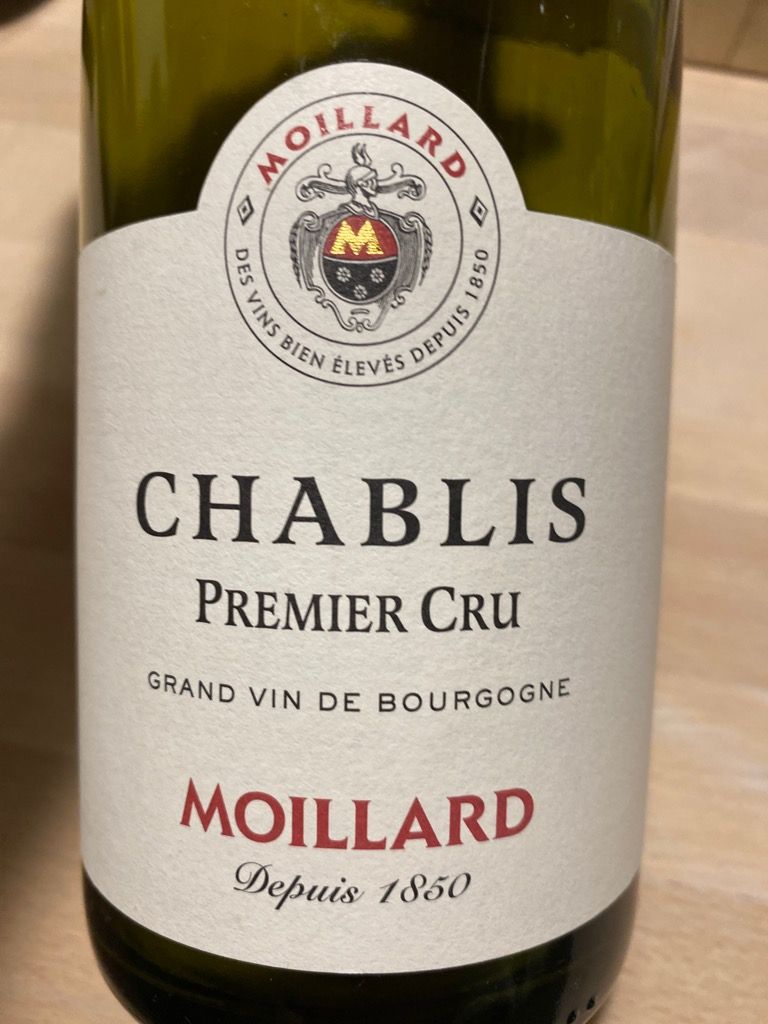 2021 Moillard Chablis 1er Cru - CellarTracker