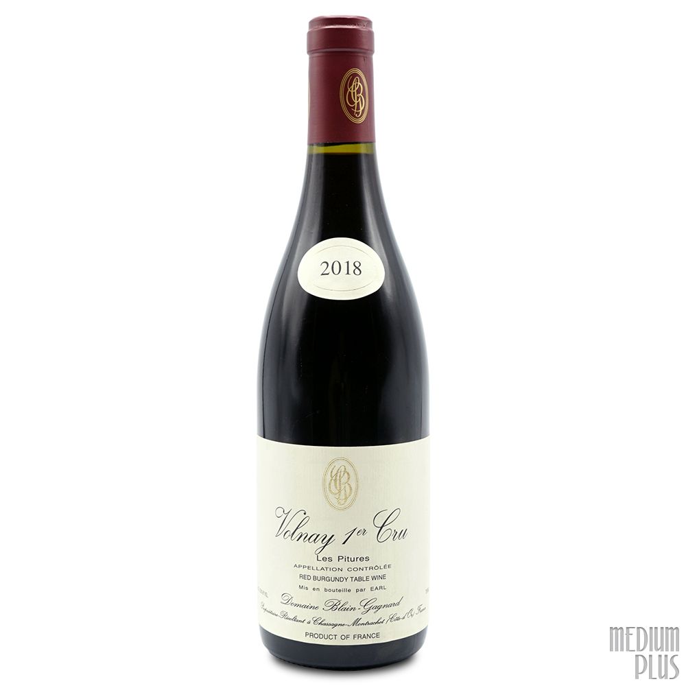 2018 Blain-Gagnard Volnay 1er Cru Les Pitures - CellarTracker