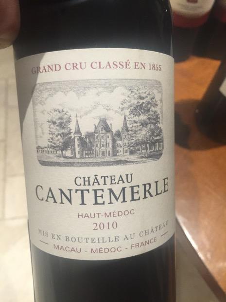Chteau Cantemerle Haut-Mdoc 2010 赤ワイン 2010 Château Cantemerle - CellarTracker