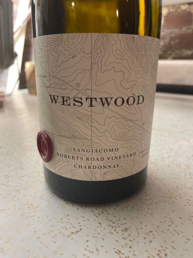 2020 Westwood Chardonnay Sangiacomo Vineyard - CellarTracker